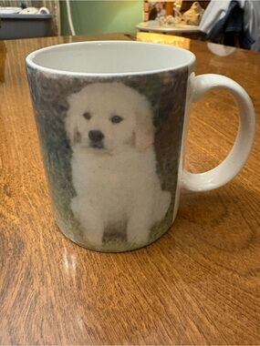 Golden retriever Photo Ceramic Coffee Mug - Custom Pet Design